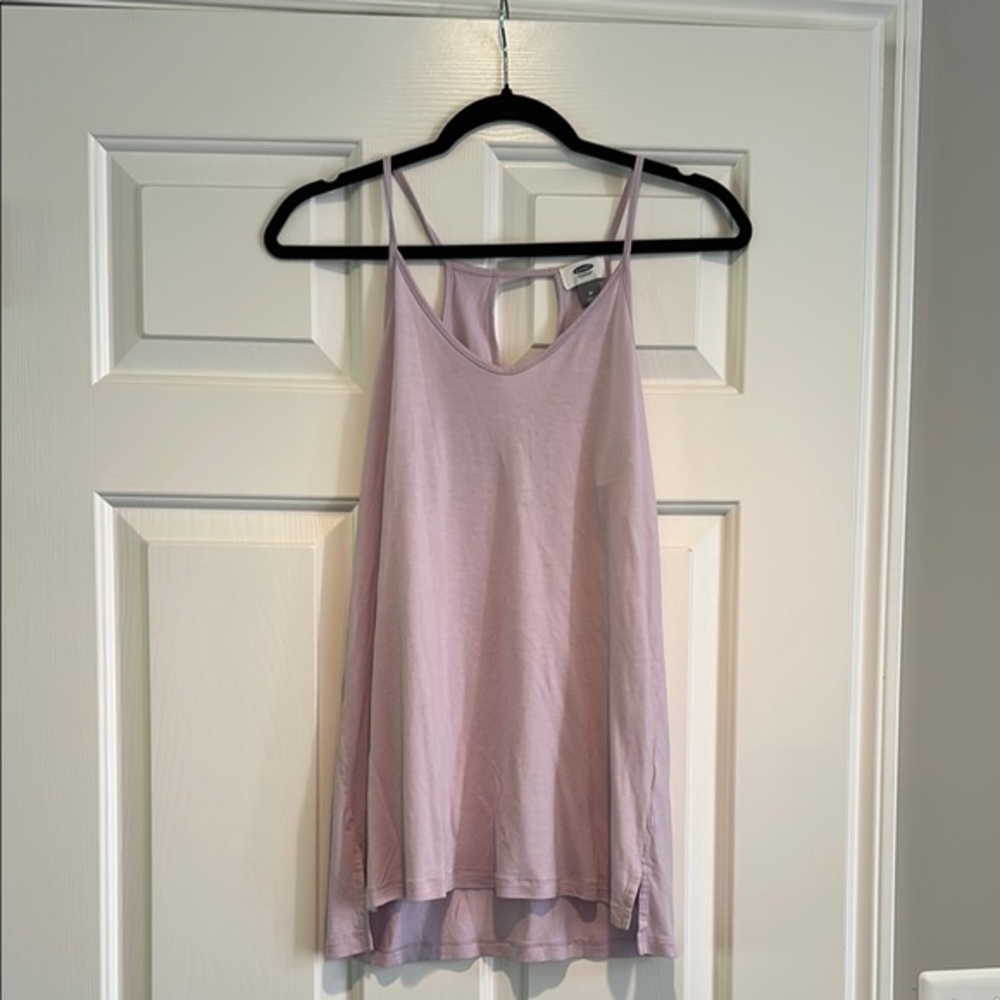 Old Navy Pink Asymmetrical Sleeveless Camisole